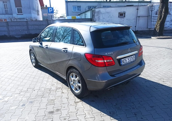 Mercedes-Benz Klasa B cena 49500 przebieg: 198000, rok produkcji 2013 z Morąg małe 277